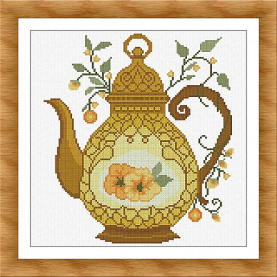 Floral Tea - Alessandra Adelaide Needleworks