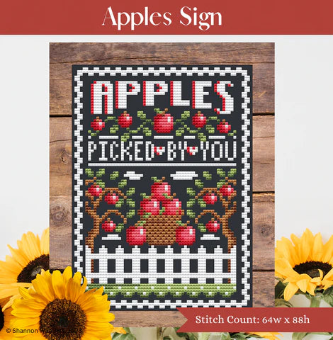 Apples Sign - Shannon Christine Designs