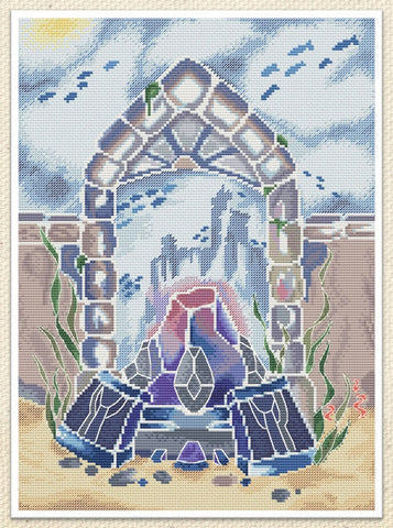 Atlantis Gate - Artmishka Cross Stitch