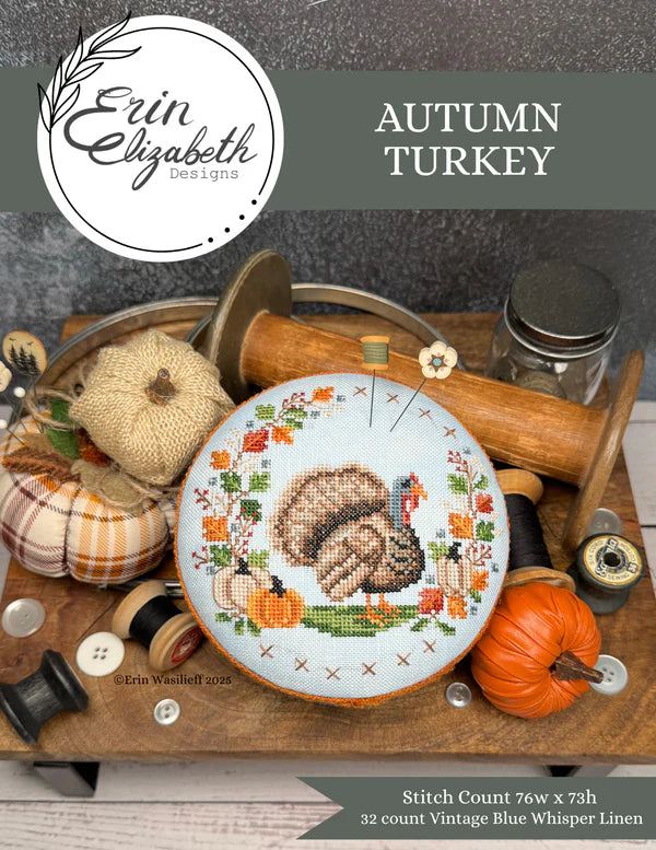 Autumn Turkey - Erin Elizabeth Designs