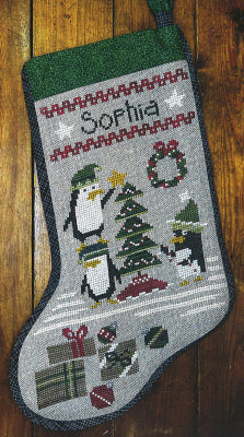 Penguin Stocking - Bent Creek