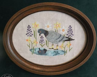 Pigeon & Puddle - Blue Flower