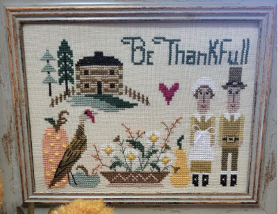 Be Thankful - By The Bay Needleart