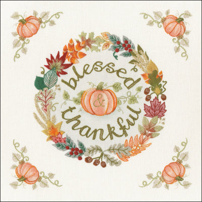 Blessed & Thankful: Embroidery By Cassandra Riley - Bothy Threads