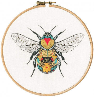 Bee: Pollen Embroideries Collection By Ally Gore - Bothy Threads