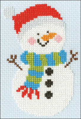 Merry Snowman Little Stitchers: Skip By Kate Hadfield - Bothy Threads