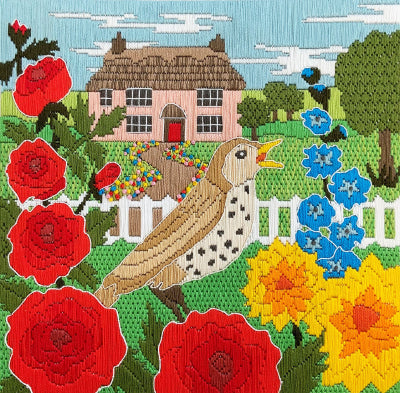 Cottage Garden: Silken Scenes By Kate Heiss - Bothy Threads