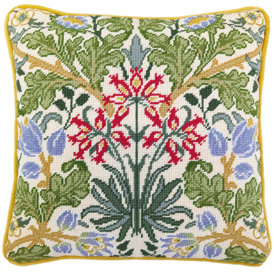 Hyacinth Tapestry Cushion By William Morris - Bothy Threads