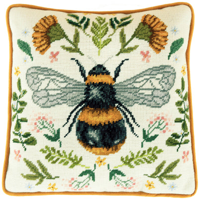 Botanical Bee By Jade Mosinski - Bothy Threads