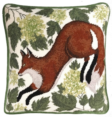 Spring Fox Pillow By Caroline Rowe - Bothy Threads