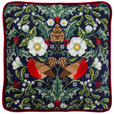 Winter Robins Tapestry By Karen Tye Bentley - Bothy Threads