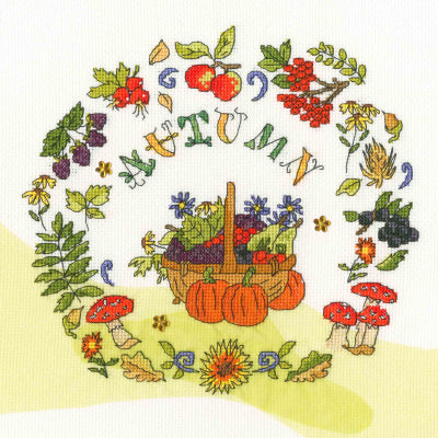 Autumn Time By Anita Jeram - Bothy Threads