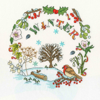 Winter Time By Anita Jeram - Bothy Threads