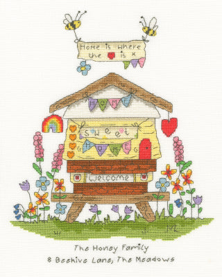 Bee Home: Ladybird & Bee By Eleanor Teasdale - Bothy Threads