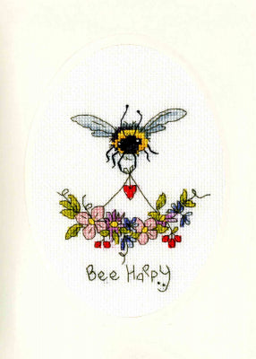 Bee Happy: Greeting Cards By Eleanor Teasdale - Bothy Threads