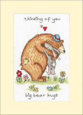 Big Bear Hugs: Cockadoodle Cards By Cockadoodle - Bothy Threads