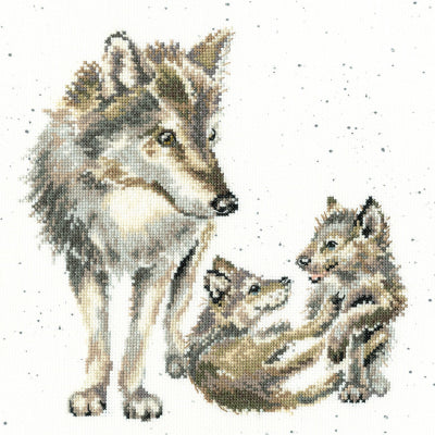 Wolf Pack By Hannah Dale - Bothy Threads