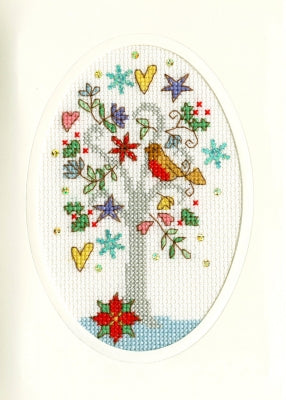 Winter Wishes: Christmas Cards By Kim Anderson - Bothy Threads