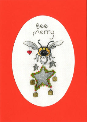 Bee Merry: Greeting Cards Collection By Eleanor Teasdale - Bothy Threads