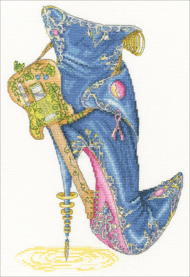 Blues & Sole: Shoe Art Collection By Sally King - Bothy Threads