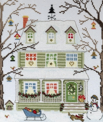 Winter: New England Homes By Sally Swannell   - Bothy Threads