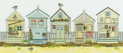 Beach Huts: New England By Sally Swannell - Bothy Threads