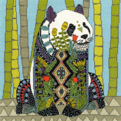 Jewelled Panda: Jewelled Collection By Sharon Turner - Bothy Threads