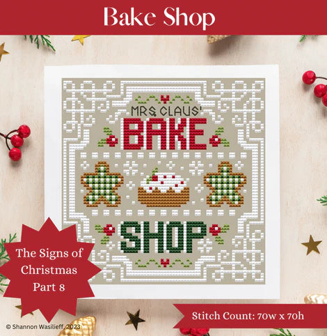 Bake Shop: The Signs Of Christmas Part 8 - Shannon Christine Designs
