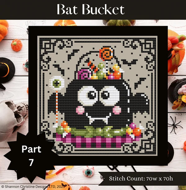 Bat Bucket - Shannon Christine Designs