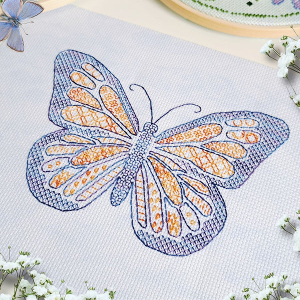 Blackwork Butterfly - Artmishka Cross Stitch
