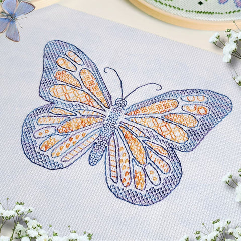 Blackwork Butterfly - Artmishka Cross Stitch