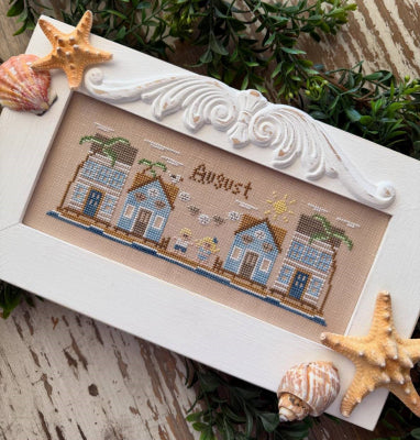 August Mini Village: Monthly Mini Village Series - Country Cottage Needleworks