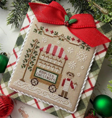 Roasted Chestnut Stand: Christmas Market Series - Country Cottage Needleworks