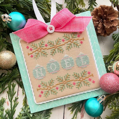 Noel: Pastel Collection Ornaments - Country Cottage Needleworks