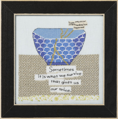 Give Us Our Shine - Curly Girl - Mill Hill