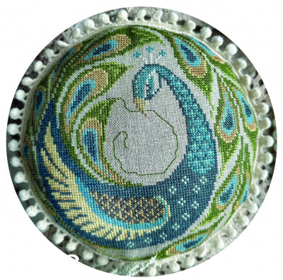Peacock Pincushion - Cottage Garden Samplings