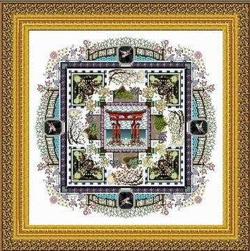 The Japanese Garden Mandala - Chatelaine Designs