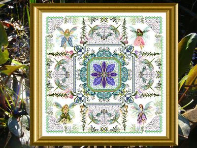 The Fairy Flower Garden Mandala - Chatelaine Designs