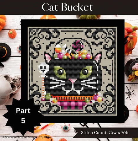 Cat Bucket - Shannon Christine Designs