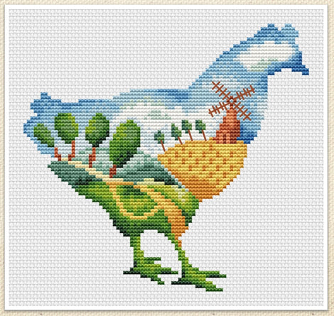 Chicken - Artmishka Cross Stitch