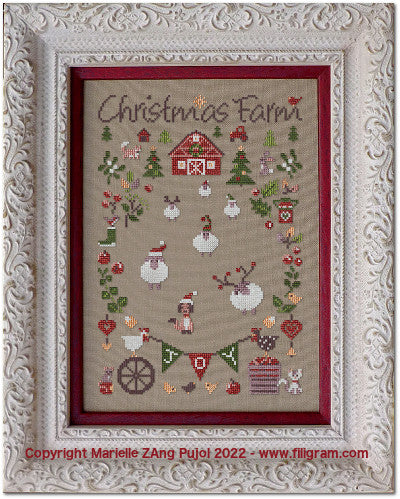 Christmas Farm - Filigram