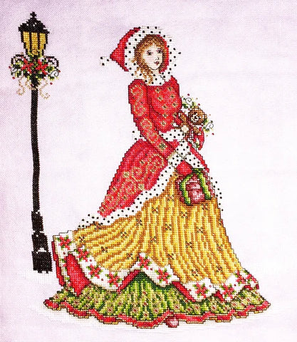 Victorian Christmas Lady - Shannon Christine Designs