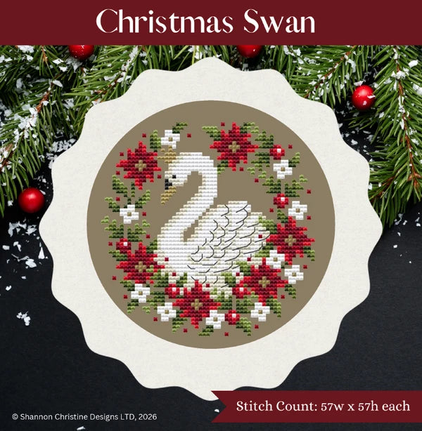 Christmas Swan - Shannon Christine Designs
