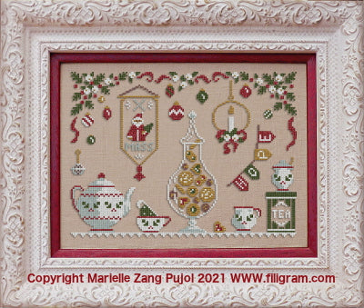 Christmas Tea - Filigram