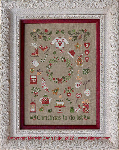 Christmas To Do List - Filigram