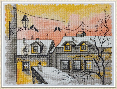 City Watercolor - Artmishka Cross Stitch