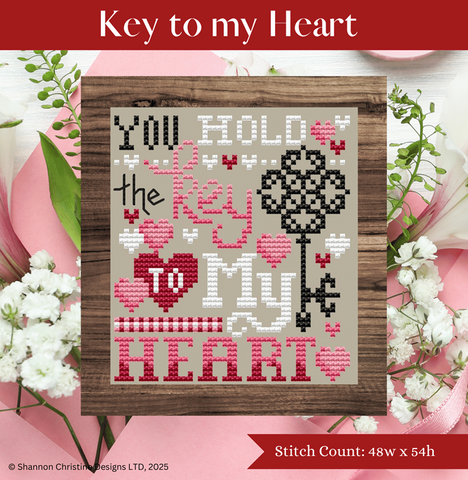 Key To My Heart - Shannon Christine Designs