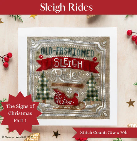 Sleigh Rides: The Signs Of Christmas Part 1 - Shannon Christine Designs