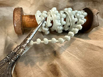 Colonial Blue Mini Pom Pom - Dames of the Needle