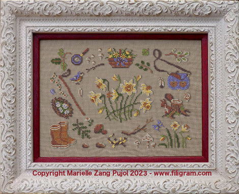 Daffodil Picking - Filigram